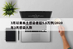 3月以来本土感染者超5.6万例/2020年3月感染人数